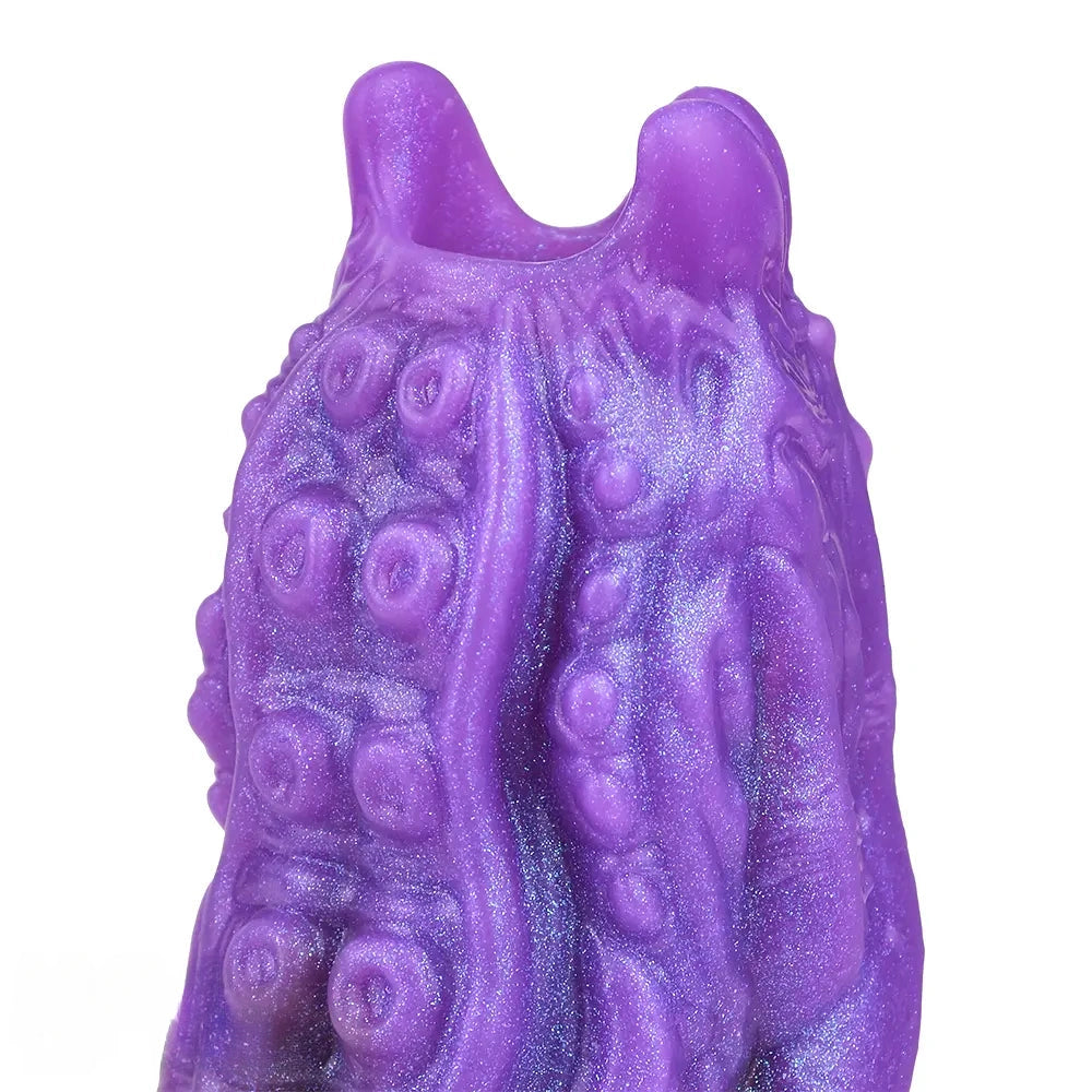 5.19in Dragon Tentacle Spiked Beast Creature Fantasy Hollow Dildo Sleeve