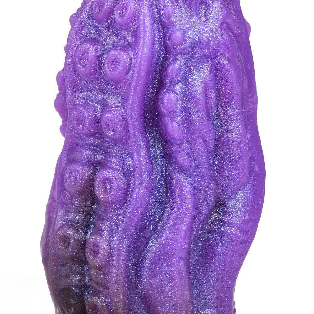 5.19in Dragon Tentacle Spiked Beast Creature Fantasy Hollow Dildo Sleeve