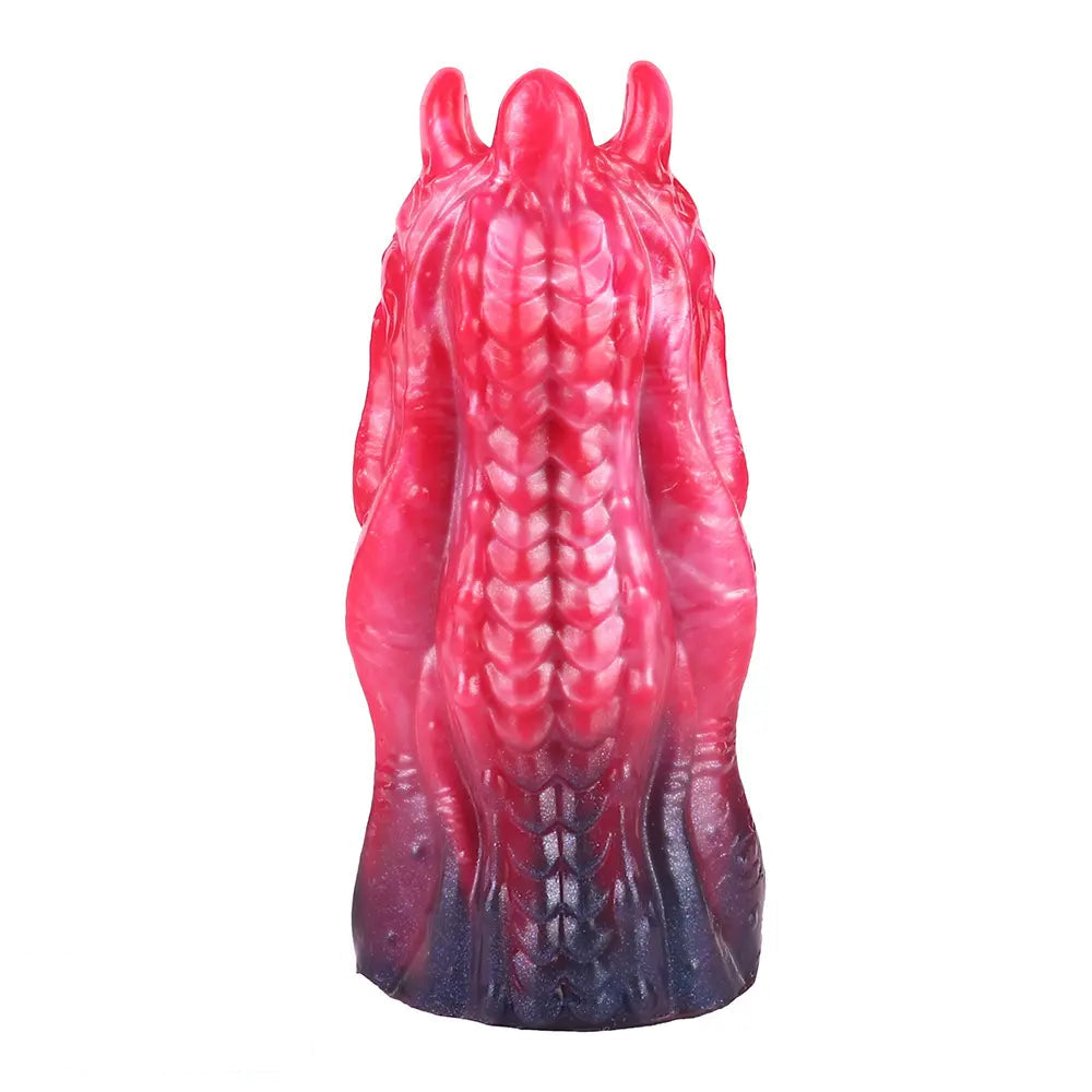 5.19in Octopus Soft Hollow Dildo Built-in keel Vibration Remote Cock Sleeve