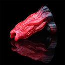 5.19in Octopus Soft Hollow Dildo Built-in keel Vibration Remote Cock Sleeve