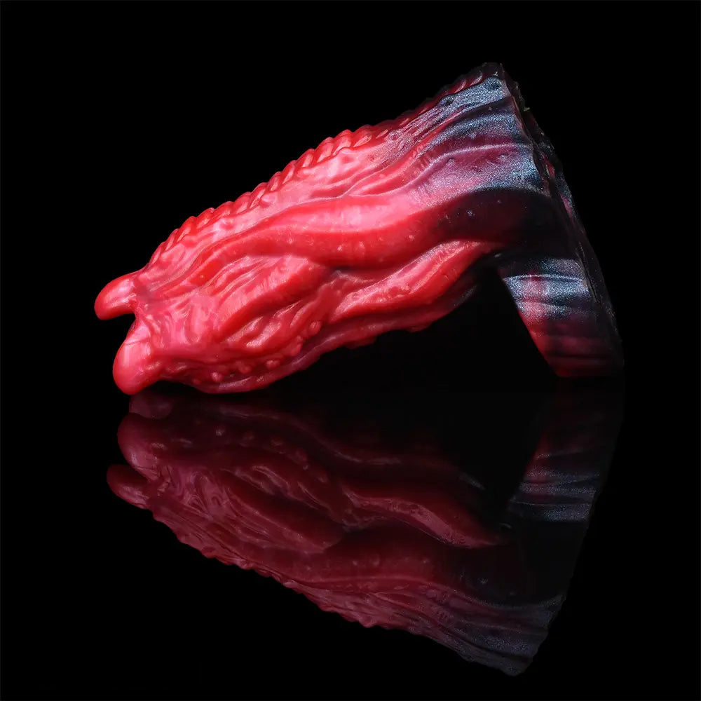 5.19in Octopus Soft Hollow Dildo Built-in keel Vibration Remote Cock Sleeve