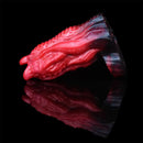 5.19in Octopus Soft Hollow Dildo Built-in keel Vibration Remote Cock Sleeve
