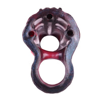 5.19in Octopus Soft Hollow Dildo Built-in keel Vibration Remote Cock Sleeve