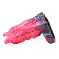 5.19in Octopus Soft Hollow Dildo Built-in keel Vibration Remote Cock Sleeve