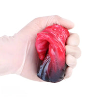 5.19in Octopus Soft Hollow Dildo Built-in keel Vibration Remote Cock Sleeve