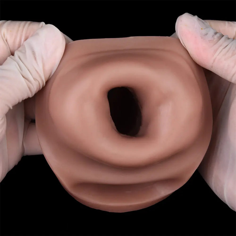 5.19in Strap on Penis Extender Cock Sleeve Dildo Realistic Simulation Sex Toy