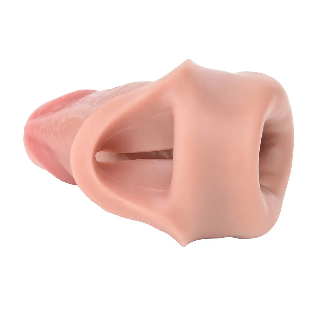 5.19in Strap on Penis Extender Cock Sleeve Dildo Realistic Simulation Sex Toy