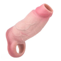 5.19in Strap on Penis Extender Cock Sleeve Dildo Realistic Simulation Sex Toy