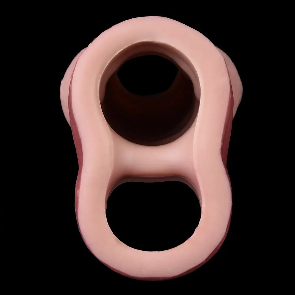 5.19in Strap on Penis Extender Cock Sleeve Dildo Realistic Simulation Sex Toy