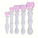 5.1in 6.5in 7.7in 7.9in Glass Crystal Dildo For Female Sex Pleasure