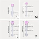 5.1in 6.5in 7.7in 7.9in Glass Crystal Dildo For Female Sex Pleasure