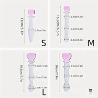 5.1in 6.5in 7.7in 7.9in Glass Crystal Dildo For Female Sex Pleasure
