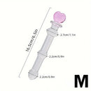 5.1in 6.5in 7.7in 7.9in Glass Crystal Dildo For Female Sex Pleasure