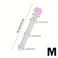 5.1in 6.5in 7.7in 7.9in Glass Crystal Dildo For Female Sex Pleasure