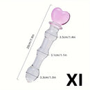 5.1in 6.5in 7.7in 7.9in Glass Crystal Dildo For Female Sex Pleasure