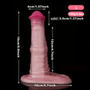5.1in 6.9in Penis Sleeve Extender Silicone Soft Male Dildo With Cock Ring