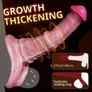 5.1in 6.9in Penis Sleeve Extender Silicone Soft Male Dildo With Cock Ring
