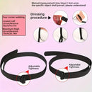 5.23in Realistic Uncut Foreskin Grinder Silicone Dildo With Webbing Straps