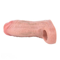5.23in Strap on Penis Extender Cock Sleeve Dildo For Vagina Anal Stimulating
