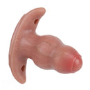 5.24in Male Penis 10 Frequency Vibration Role Play Dildo Tail Butt Plug