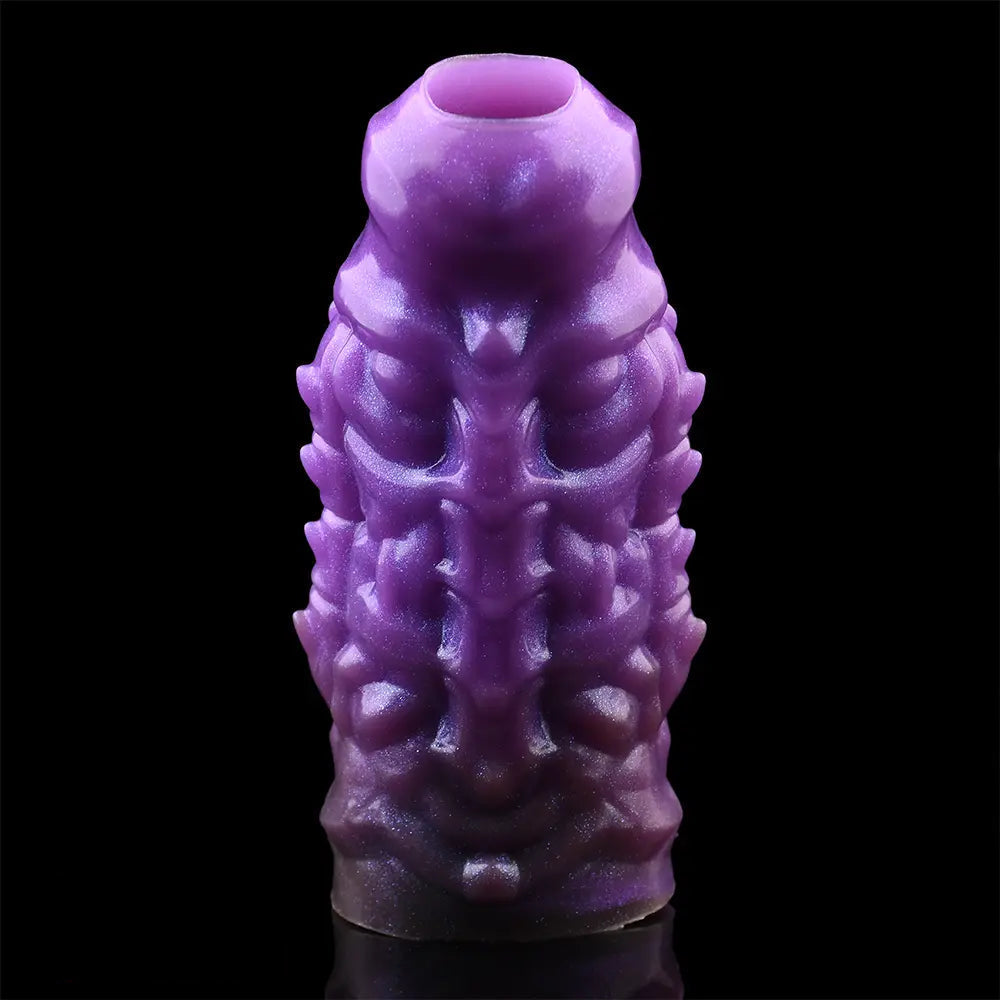 5.27in Dragon Beast Creature Fantasy Hollow Silicone Soft Cock Dildo Sleeve