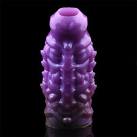 5.27in Dragon Beast Creature Fantasy Hollow Silicone Soft Cock Dildo Sleeve