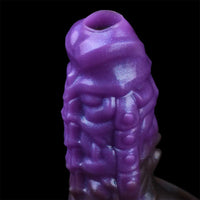 5.27in Dragon Beast Creature Fantasy Hollow Silicone Soft Cock Dildo Sleeve