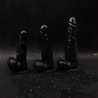 5.2in 6.3in 7.09in Realistic PVC Dildo Manual Masturbation Sex Toy