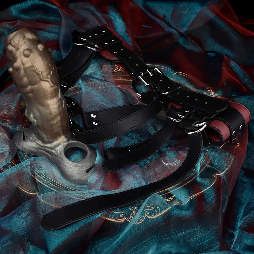 5.2in 6.69in Tentacle Strap on Hollow Dildo Sleeve Reusable Penis Sleeve