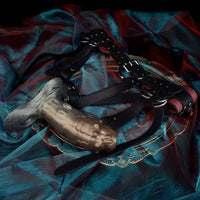 5.2in 6.69in Tentacle Strap on Hollow Dildo Sleeve Reusable Penis Sleeve