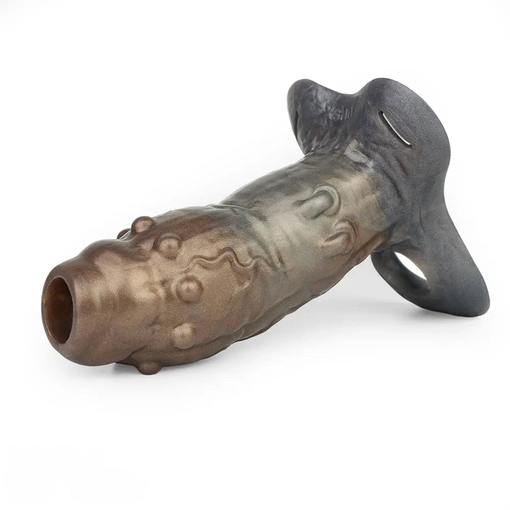 5.2in 6.69in Tentacle Strap on Hollow Dildo Sleeve Reusable Penis Sleeve