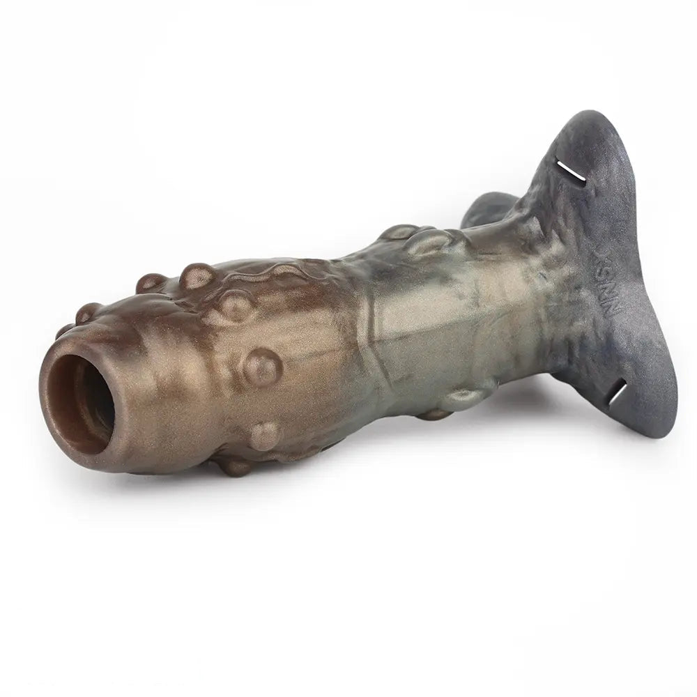 5.2in 6.69in Tentacle Strap on Hollow Dildo Sleeve Reusable Penis Sleeve