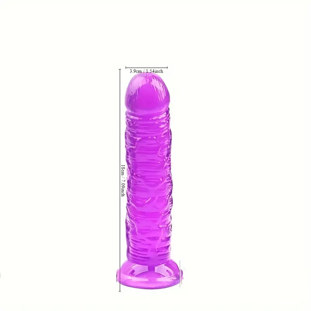 5.31in 5.51in 6.3in 7.09in 7.87in Crystal Dildo For Women Anal Stimulation