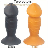 5.31in 5.91in 6.69in 7.48in Dildo Butt Plug Trainer Liquid Silicone Anal Plug