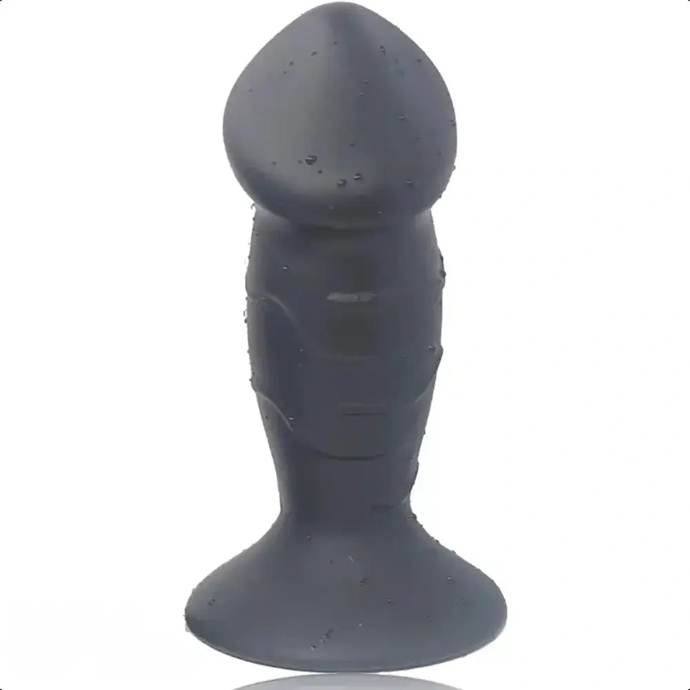 5.31in 5.91in 6.69in 7.48in Dildo Butt Plug Trainer Liquid Silicone Anal Plug