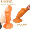 5.31in 5.91in 6.69in 7.48in Dildo Butt Plug Trainer Liquid Silicone Anal Plug