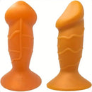 5.31in 5.91in 6.69in 7.48in Dildo Butt Plug Trainer Liquid Silicone Anal Plug