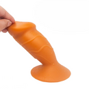 5.31in 5.91in 6.69in 7.48in Dildo Butt Plug Trainer Liquid Silicone Anal Plug