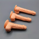 5.31in 6.29in 7.48 Realistic Female Male Flesh Like Dildo Adult Toy