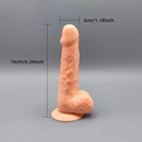 5.31in 6.29in 7.48 Realistic Female Male Flesh Like Dildo Adult Toy