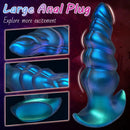 5.31in 6.29in 7.48in Knot Monster Silicone Dildo Anal Plug For Beginners