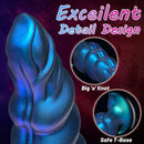 5.31in 6.29in 7.48in Knot Monster Silicone Dildo Anal Plug For Beginners