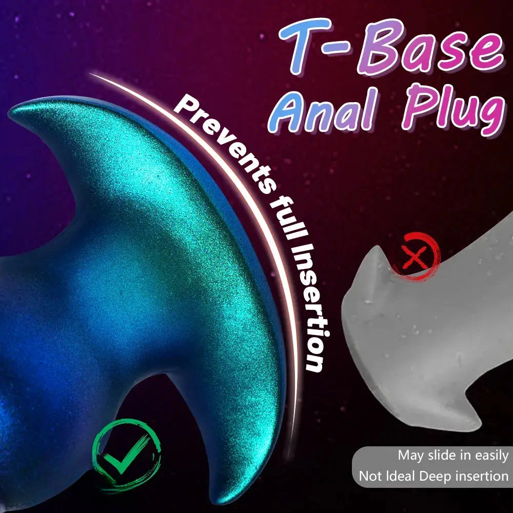 5.31in 6.29in 7.48in Knot Monster Silicone Dildo Anal Plug For Beginners