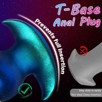 5.31in 6.29in 7.48in Knot Monster Silicone Dildo Anal Plug For Beginners