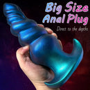 5.31in 6.29in 7.48in Knot Monster Silicone Dildo Anal Plug For Beginners