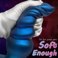 5.31in 6.29in 7.48in Knot Monster Silicone Dildo Anal Plug For Beginners