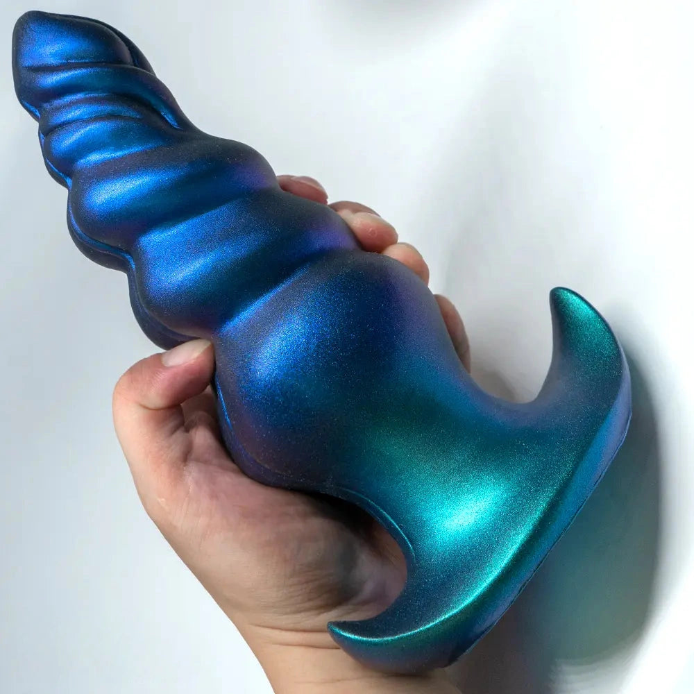 5.31in 6.29in 7.48in Knot Monster Silicone Dildo Anal Plug For Beginners
