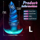 5.31in 6.29in 7.48in Knot Monster Silicone Dildo Anal Plug For Beginners