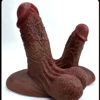 6.69in 8.46in Realistic Penis Skin Suction Cup Dildo Penis Masturbator