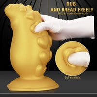 5.31in 6.88in 8.46in 10.62in Heart Anal Plug Dildo Prostate Massage Sex Toy
